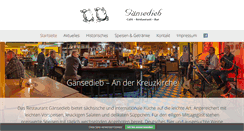 Desktop Screenshot of gaensedieb.de